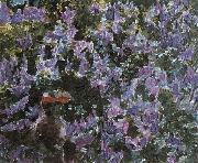 Mikhail Vrubel Lilacs Sweden oil painting reproduction